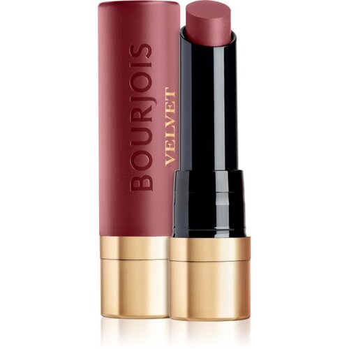 Bourjois Rouge Velvet The Lipstick dolgoobstojna &amp;scaron;minka z mat učinkom odtenek 52 Spicy Fig 2.4 g Slike