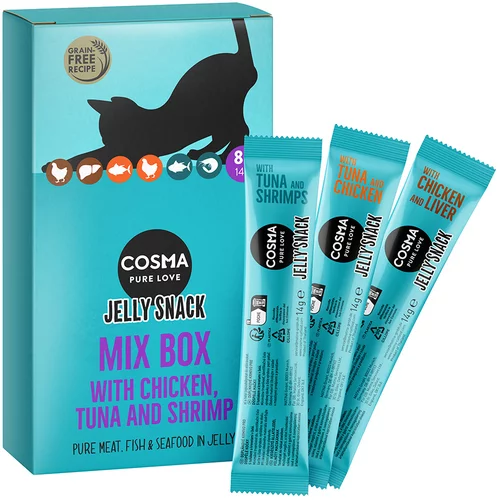 Cosma Ekonomično pakiranje Jelly Snack 24 x 14 g - Mješovito pakiranje II
