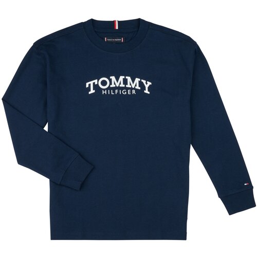 Tommy Hilfiger Majice z dolgimi rokavi MONOTYPE PRINT T-SHIRT LS pisana Cene