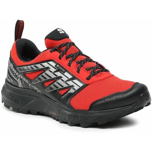 Salomon Trekking čevlji Wander GORE-TEX L47148600 Fiery red,Black,White