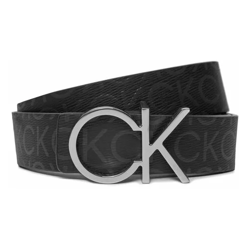 Calvin Klein Ženski pas Ck Reversible Belt 3.0 Epi Mono K60K611901 Črna