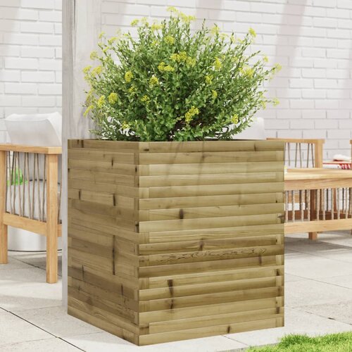 vidaXL Vrtno cvetlično korito 60x60x68,5 cm impregnirana borovina Cene