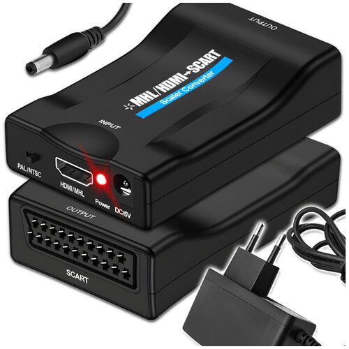 Dexxer adapter pretvornik HDMI v SCART AV euro FULL HD 230V B200 Cene