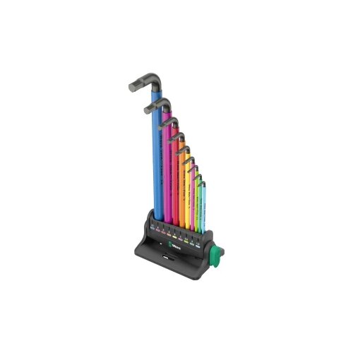 Wera 950/9 Hex-Plus Multicolour 3 Winkelschl&amp;uuml;sselsatz Slike