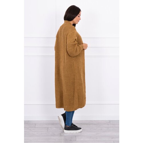 Kesi Long cardigan camel sweater Slike