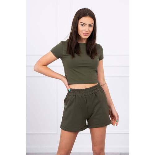 Kesi Cotton set with khaki shorts Cijene