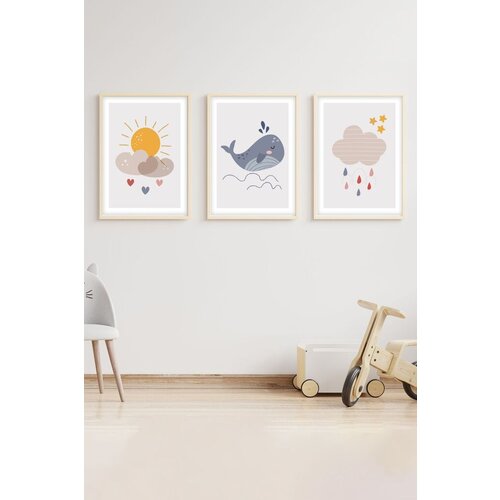 Wallity uramljena slika Huhu152, 30x40 cm , 3 dela Cene