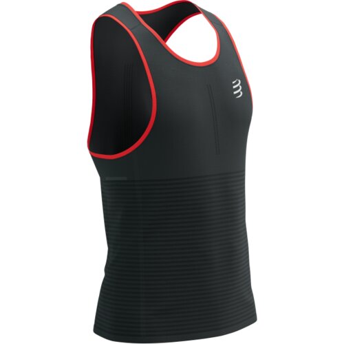  Majica Compressport Pro Racing Singlet Black - XL Cijene
