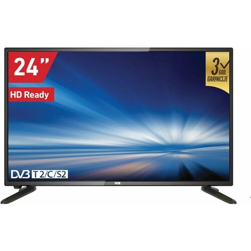 Vox 24DSA306B 1366x768/DVB-T2/C/S2/HD Ready LED televizor Slike
