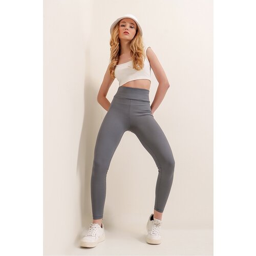 HAKKE Ribbed High Waist Leggings Slike