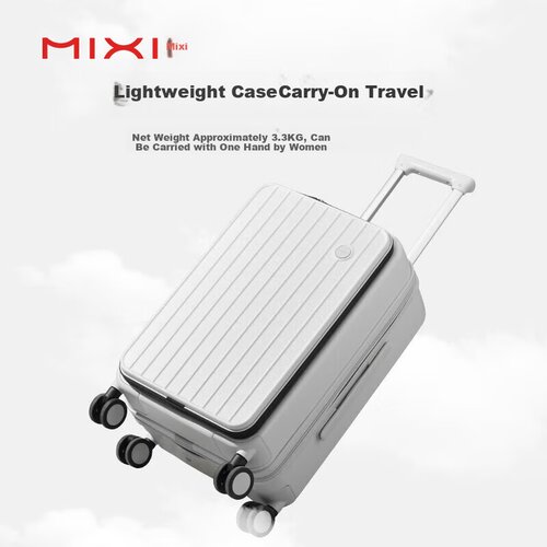  Mixi Kofer, 50.8cm, Sivo-Beli Cene