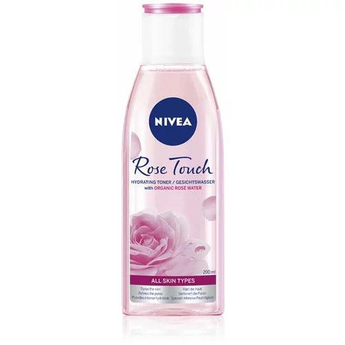 Nivea Rose Touch hidratantna voda za lice 200 ml