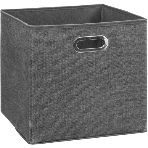 Five kutija za odlaganje 31x31x31cm karton/pp/metal siva Cene