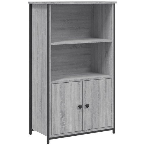 Maison Chic Visoka omara - Komoda - Predalnik siva sonoma 62x32x103,5 cm inženirski les, (21720128) Cene