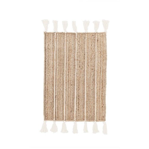 BIZZOTTO Ročno tkana preproga iz jute v naravni barvi/slonoko&amp;scaron;čena 60x90 cm Jalaja &amp;ndash; Slike