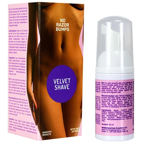 SvetUžitka Krema za britje Velvet Shave
