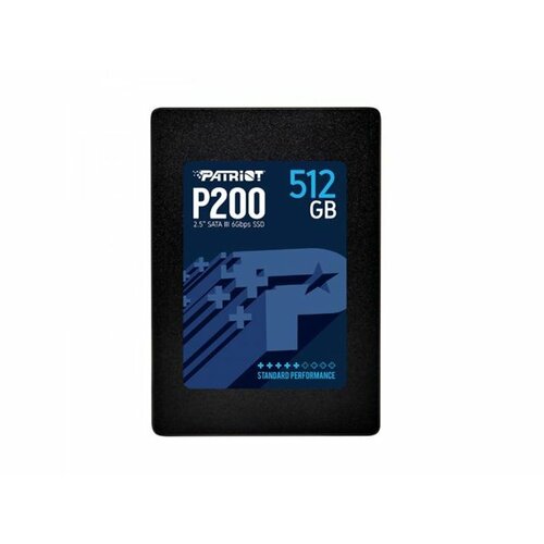 Patriot SSD 2.5 SATA3 512GB P200 530MBs/460MBs P200S512G25 ssd hard disk Slike