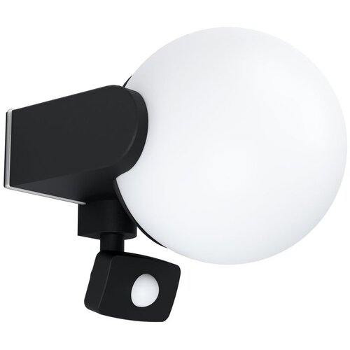 Eglo spoljna zidna lampa RUBIO E27 17 cm crna sa senzorom 99573 Slike