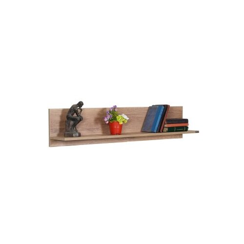 Woody Fashion Raf-11-Tt-1 light walnut wall shelf Slike