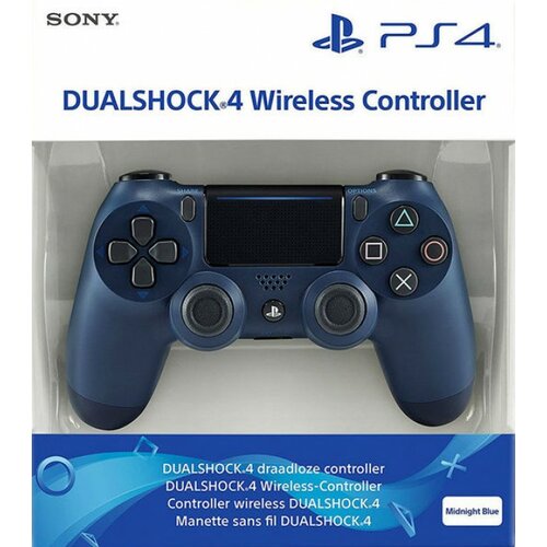 Sony DualShock 4 Wireless Controller PS4 Midnight Blue zamenski gamepad Slike