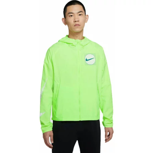 Nike ESSENTIAL Muška jakna za trčanje, reflektirajući neon, veličina