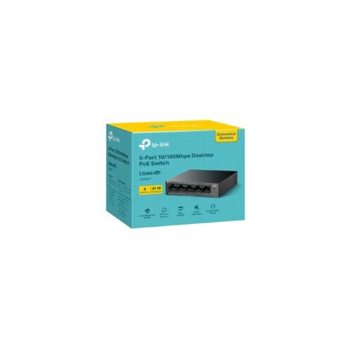 Switch TP-Link Omada 5-Port 10/100Mb, 4-Port PoE+ LS105LP Cijene