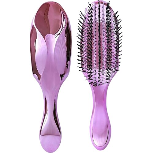 URESHII scalp brush l četka za njegu kose i vlasi&amp;scaron;ta ružičasta Slike