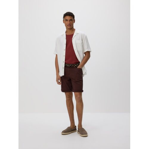 Reserved MEN`S SHORTS & BELT - boja kestena Cijene