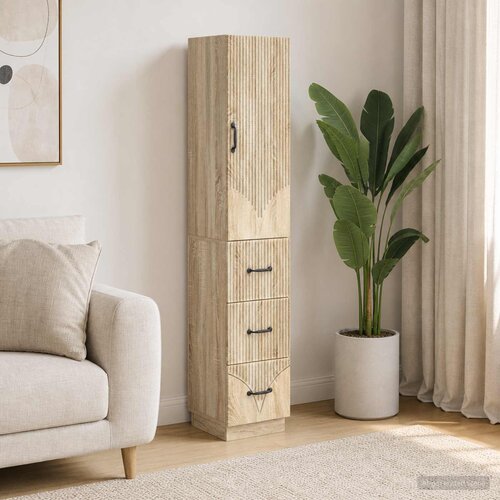  Set ormara 2 pcs Hrast sonoma 33 x 34,5 x 87 cm Cene