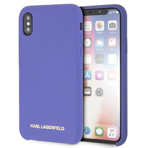 Karl Lagerfeld OVITEK HARDCASE ZA IPHONE X XS KLHCPXSLVOG DESIGN SILIKON, (5000015790) Cene