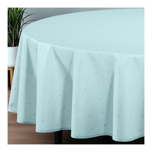  Stolnjak Ovalnog oblika 160x220cm Light blue cube ( VLK0001360-lightbluecube- ) Slike