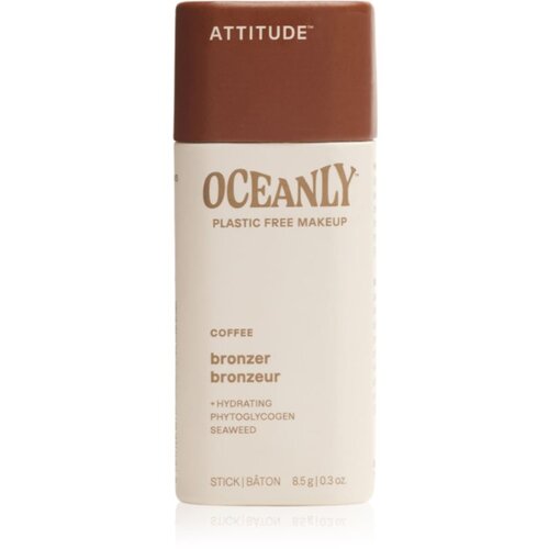 Attitude Oceanly Plastic Free Makeup trdi bronzer odtenek Coffee 8.5 g Cene