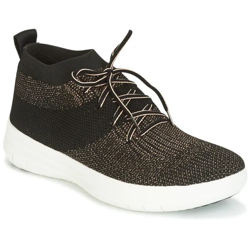 Fitflop UBERKNIT SLIP-ON HIGH TOP SNEAKER Crna