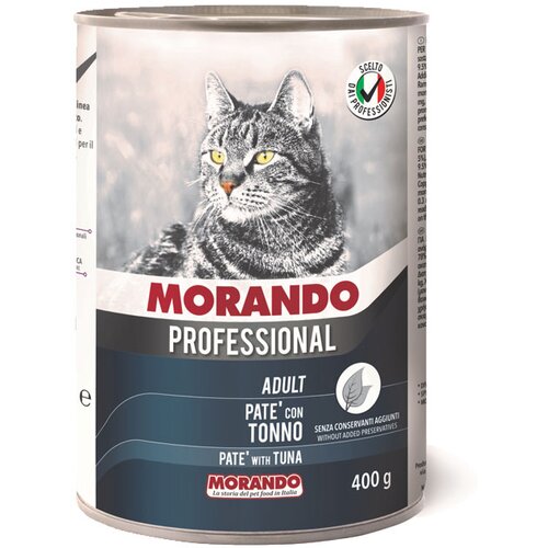 Morando Professional Cat Adult Pate tuna 400 g konzerva Cene