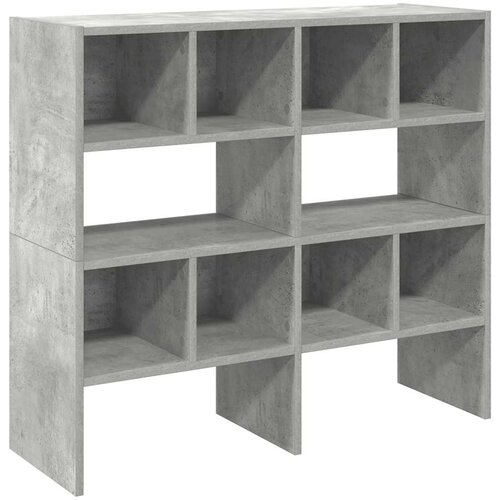 Maison Chic Regal za čevlje - Polica za čevlje 2 kosa zložljiva betonsko sivo 89,5x30x40 cm, (21777387) Slike