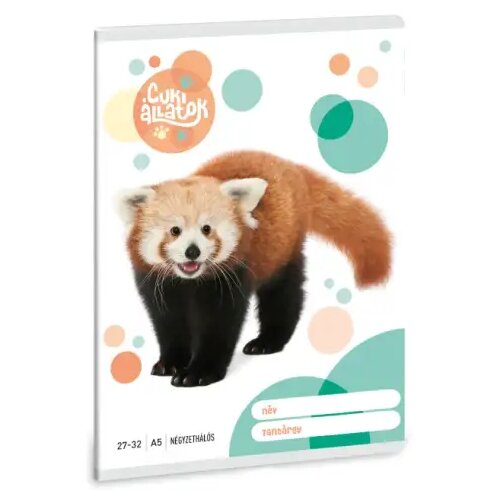 Ars Una Karo zvezek : Ljubke živali - Rdeča panda A/5 27-32 Cene