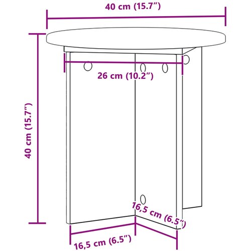  Stalak za biljke 2 pcs Crna 40 x 40 x 40 cm Konstruirano drvo Slike
