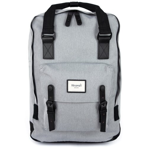 Himawari Unisex&amp;#039;s Backpack Tr21313-7 Black/Light Grey Slike