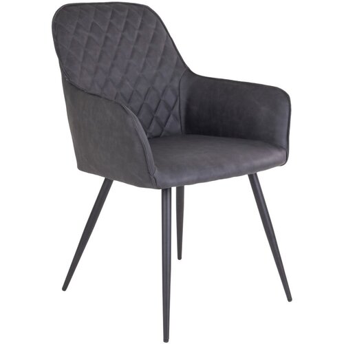 House Nordic Set od 2 tamnosive stolice za blagovanje Harbo Slike