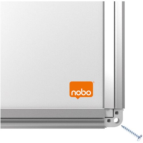  PLOČA MAGNETNA 90X60CM ALUMINIJSKI OKVIR ESSENCE STEEL NOBO 1905210 BIJELA Slike