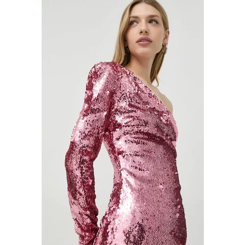 Bardot Haljina boja: ružičasta, mini, uske