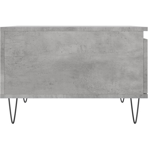  Stolić za kavu boja betona 55x55x36,5 cm konstruirano drvo Slike