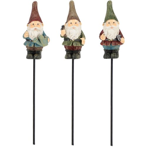Esschert Design Vrtni kolci u setu 3 kom od polyresina Gnome – Cijene