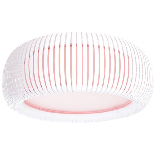  stropno svetlo stripes 2xE27/40W/230V prečnik 55 cm bela/roza Cene