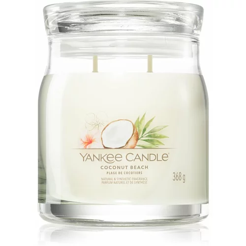Yankee Candle Coconut Beach dišeča sveča 368 g