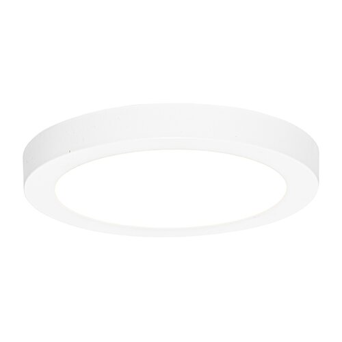 QAZQA Vgradni ali nadometni reflektor beli 18 cm vključno z LED 3 stopnjami zatemnitve v toplo - Trans Slike