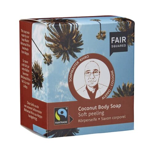 FAIR Squared Body Soap Coconut Soft Peeling - 160 g Cene