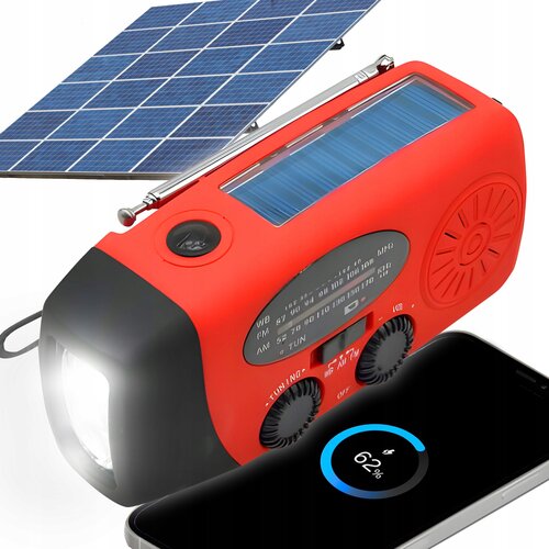 3v1 planinarenje AK. 2000mah Solar FM radio na Dynamo LED PowerBank Cijene
