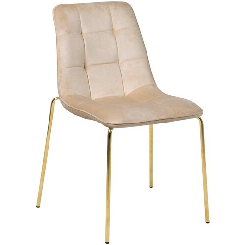 MID.YOU STOL, les, kovina, tekstil rjavosiva Cene