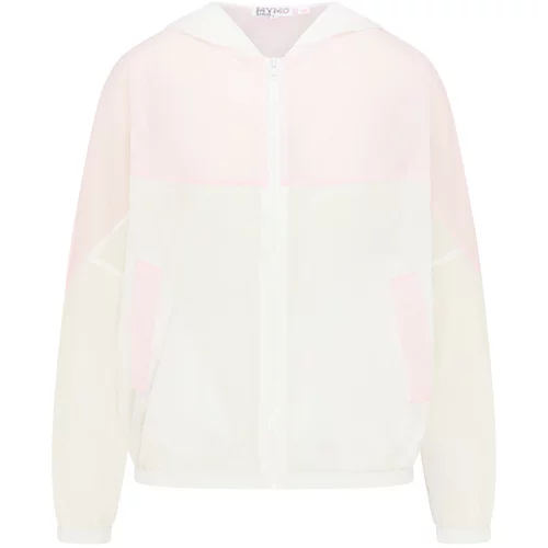 myMo ATHLSR Športna jakna pastelno roza / bela